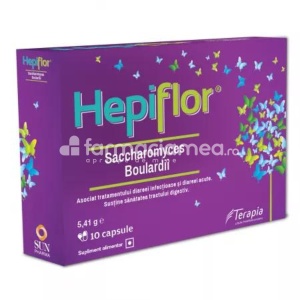 Hepiflor Saccharomyces Boulardii 250mg x 10cps Terapia