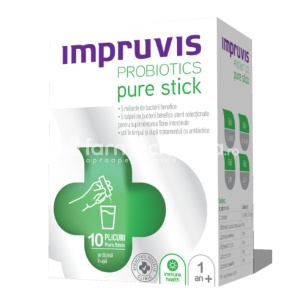 Impruvis Probiotice Pure Stick x 10plic