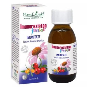 Imunorezistan Junior Imunitate Sirop 125ml Plant E
