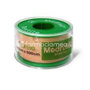 Medrull Plasters Roll Textile 1.25 x 500cm