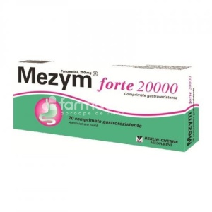 Mezym Forte 20000 x 20cpr gastrorez Berlin Chemie