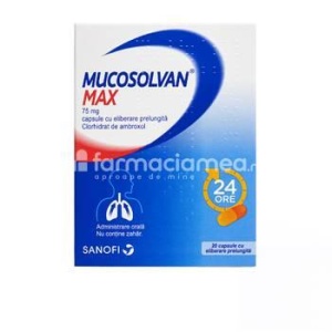 Mucosolvan max 75mg x 20 capsule