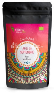 Niavis Ceai ecologic Bio "Apus de septembrie", aroma de mure si scortisoara, 50 g
