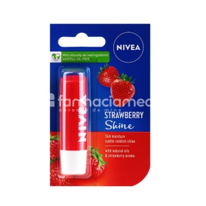 Nivea Lip Care Strawberry Shine 4,8g
