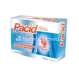 Pacid 20mg x 14cpr gastrorez Terapia