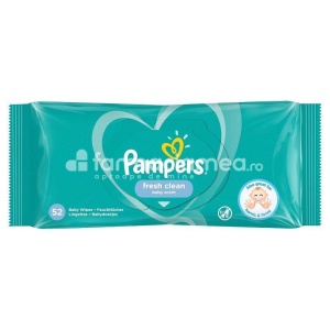 PAMPERS Servetele fresh clean, 52buc