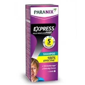 Paranix Express Sampon 200ml+Pieptene Perrigo