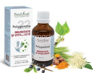 Polygemma 22 Imunitate si Vitalitate 50ml Plant E - Img 2