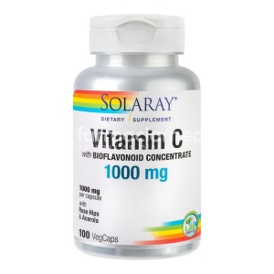 Secom Vitamin C 1000mg x 100cps Solaray