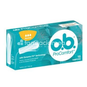Tampoane ProComfort Normal, 16 bucati, O.B.