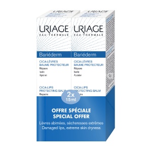 URIAGE BARIEDERM DUO CICA balsam protectie buze x 15ml OFERTA 2buc