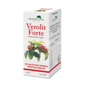 Verolit Forte Sol Contra Negilor 5ml Transvital