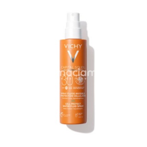 Vichy Capital Soleil Cell protect spray fluid invizibil SPF30, 200ml - Img 2