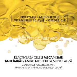 Vichy Neovadiol Peri & Post Menopause Meno 5 Bi-Serum cu Efect de Fermitate si Uniform. Ten 30ml - Img 5