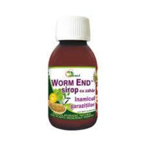Worm End Sirop - inamicul parazitilor intestinali, 100ml, Ayurmed