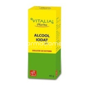 Alcool Iodat 2% x 40g Vitalia