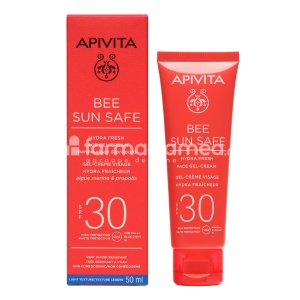 Apivita Sun Gel-Crema Protectie Ten SPF30 50ml