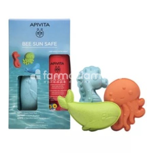 Apivita Sun Pachet Promo Spray Copii SPF50 200ml & Jucarii Plaja