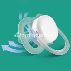 Avent Philips SCF080/17 Suzeta Ultra Air Neutre 0-6luni x 2buc - Img 2