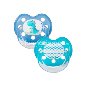 Baby Nova 28280 Suzete Silicon Orto Multicolor Inel Talia 3 - Img 3