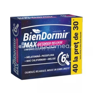 Bien Dormir Max Extended Release x 40cpr elib prel Fiterman