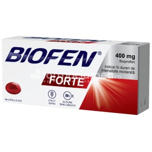 Biofen Forte 400mg x 16cps moi Biofarm