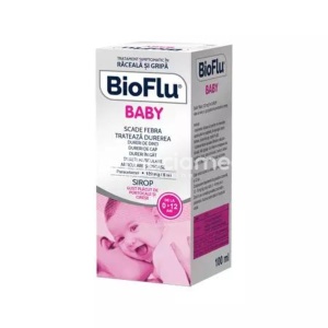Bioflu Baby 120mg/5ml sirop 100ml Biofarm