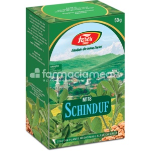 Ceai Schinduf M118, indicat in normalizarea glicemiei, imunitate, sustine lactatia, 50g, Fares