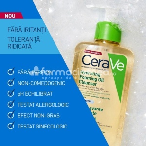 Cerave Ulei Curatare Spumant si Hidratant Piele Normal Uscata 473ml - Img 2