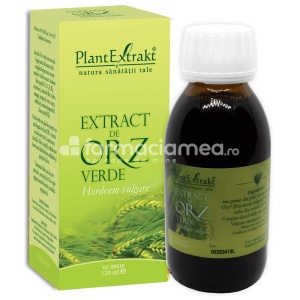 Extract orz verde, stimuleaza si creste imunitatea, 120 ml, PlantExtrakt