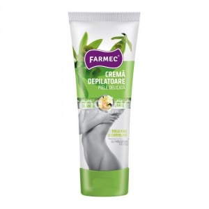 Farmec Crema Depilatoare Piele Sensibilla Vanilie 150ml
