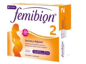 Femibion 2 sarcina si alaptare x 28 cpr + 28cps