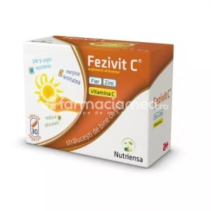 Fezivit C, 30capsule, Antibiotice