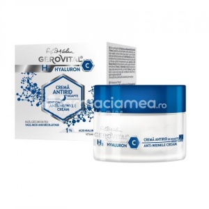 Gerovital H3 Hyaluron C Crema antirid de noapte, 50 ml