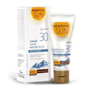 Gerovital Sun Crema Alpin pt Fata SPF30 30ml
