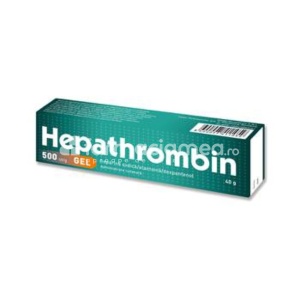 Hepathrombin 500UI/g gel 40g Stada Hemofarm