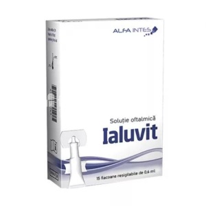 Ialuvit sol oft pic 0,6ml x 15fl Alfa Intes