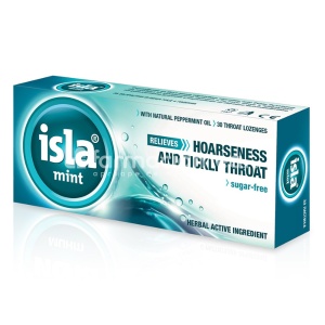 Isla mint, 30 comprimate, Vedra