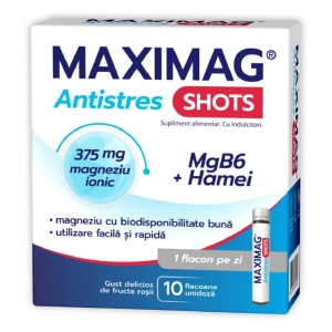 Maximag Antistres Shots x 10fl Zdrovit