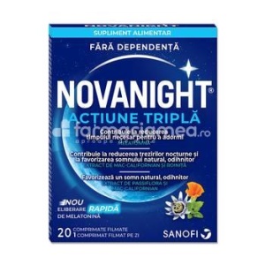 NovaNight x 20cpr film Sanofi