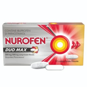 Nurofen Duo Max 200mg/500mg 12 comprimate