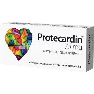 Protecardin 75mg x 40cpr gastrorez Biofarm