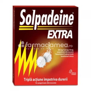 Solpadeine Extra 500mg/12.8mg/30mg x 16cpr eff Perrigo