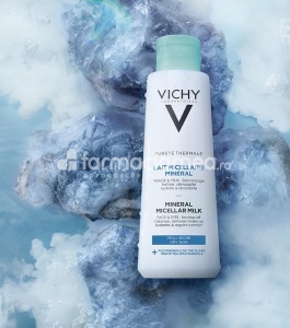 Vichy Purete Thermale Lapte Micelar de curatare si demachiere piele uscata, 200 ml