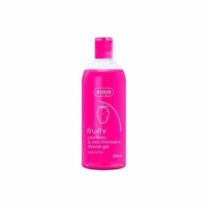 Ziaja Fruity Gel de Dus cu Merisoare si Capsuni Salbatice 500ml