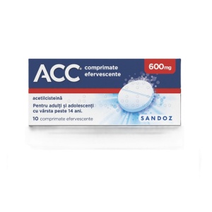 Acc 600mg x 10cpr eff Sandoz