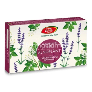 Algoplant L100, indicat in cefalee si migrene, 10 capsule moi, Fares