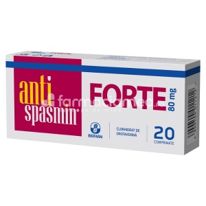 Antispasmin Forte 80mg x 20cpr Biofarm