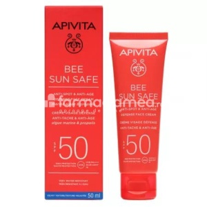 Apivita Sun Crema Protectie Anti-Pete SPF50 50ml