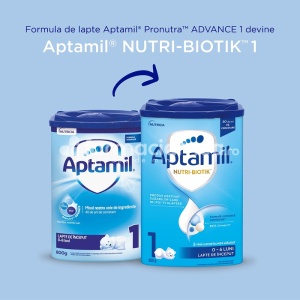 Aptamil Nutri-Biotik Lapte Praf 1 0-6l 800g - Img 5